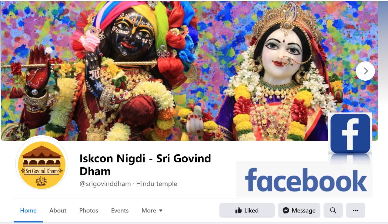 ISKCON Ravet on Facebook